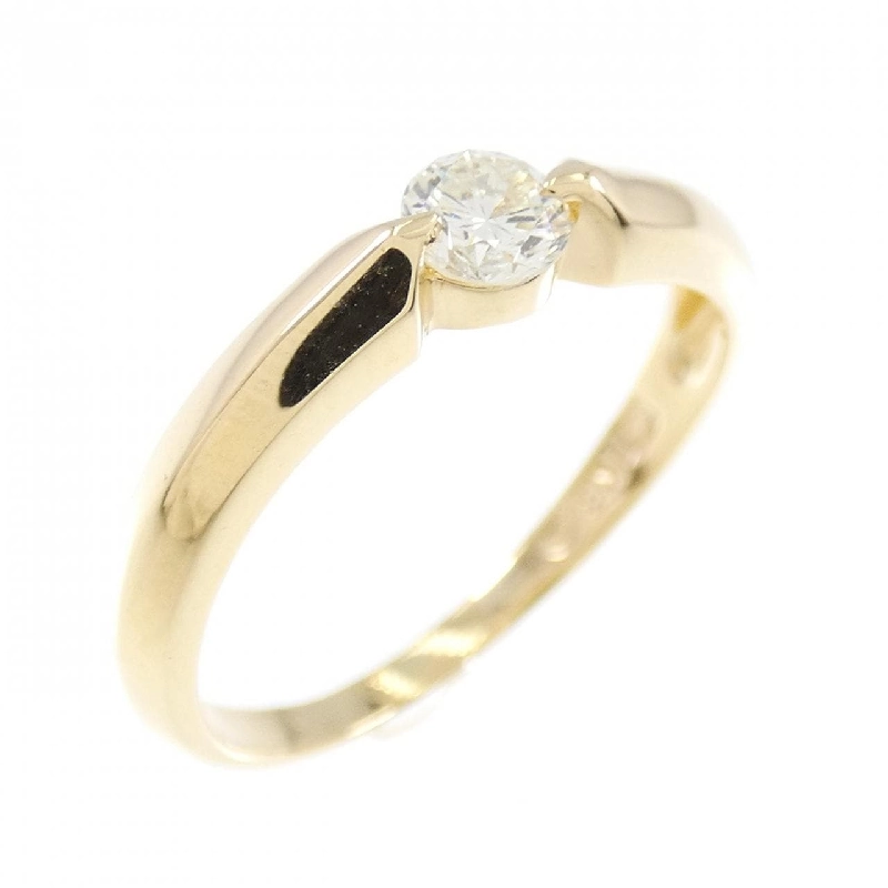 Nhẫn kim cương Solitaire K18YG 0.20CT 669821