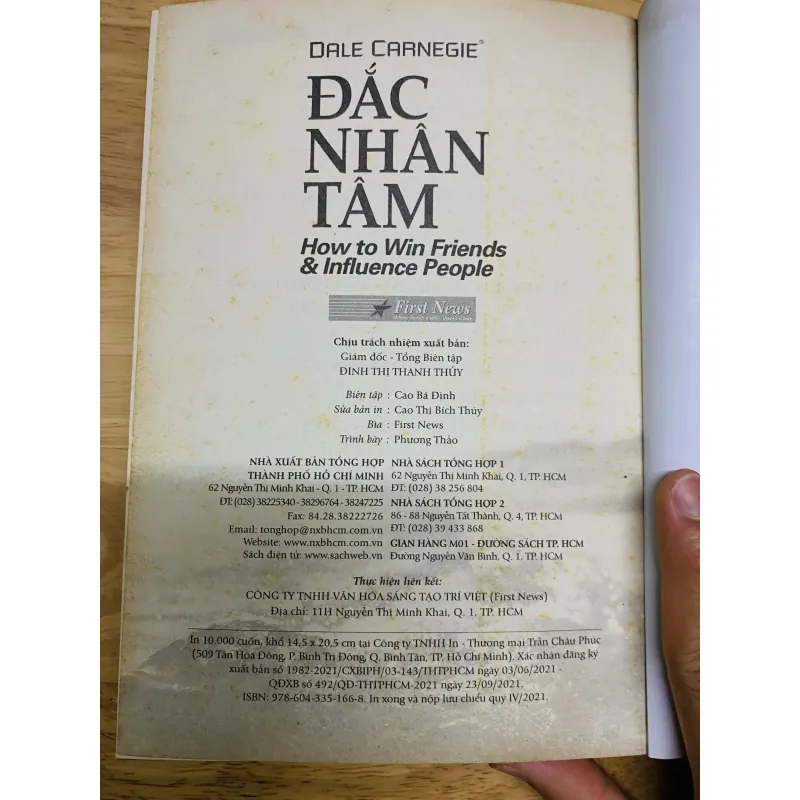 ĐẮC NHÂN TÂM - Cuốn sách hay nhất mọi thời đại đưa bạn đến thành công - Dale Carnegie 751114