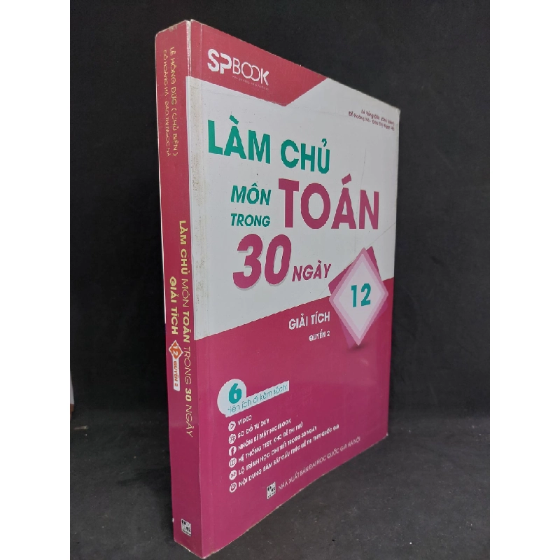 Làm chủ môn Toán trong 30 ngày Giải Tích 12 quyển 2 mới 80% 2017 HCM2507 34807