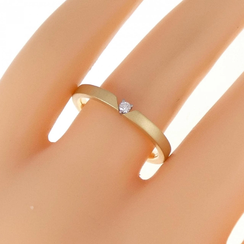 Nhẫn kim cương 750/PT 0.03CT 668104