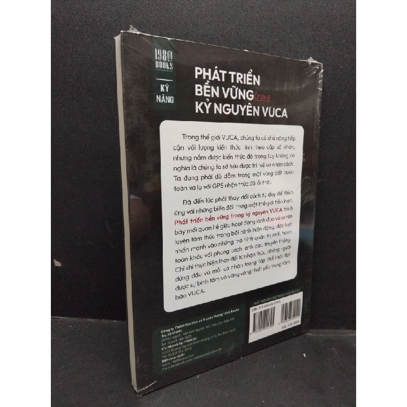 Phát triển bển vững trong kỷ nguyên Vuca Jacobus (Kobus) Kok & Steven C.Van Den Heuvel mới 100% HCM.ASB2310 448319