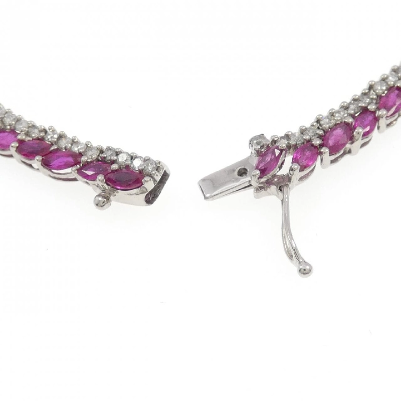 K18WG Dây chuyền Ruby 13.00CT - Hàng hiệu Chính hãng 857443