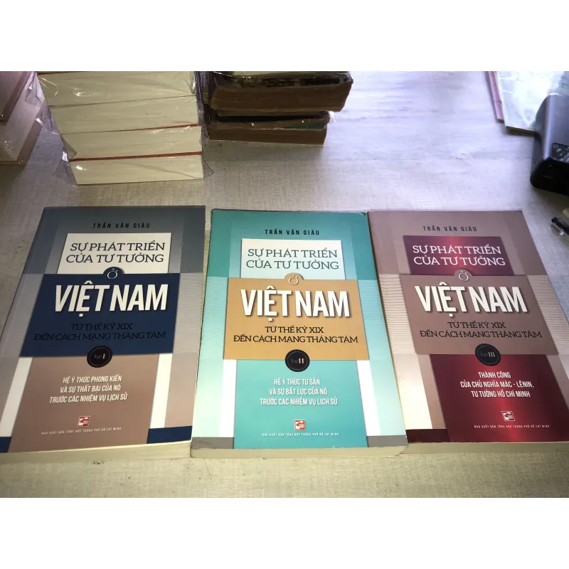Sự phát triển của tư tưởng ở Việt Nam (bộ 3 tập)  782960