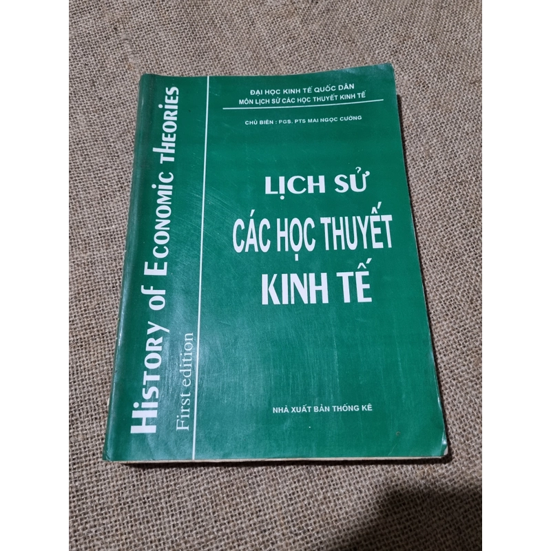 Lịch sử các học thuyết kinh tế| PGS.TS. Mai Ngọc Cường  327100