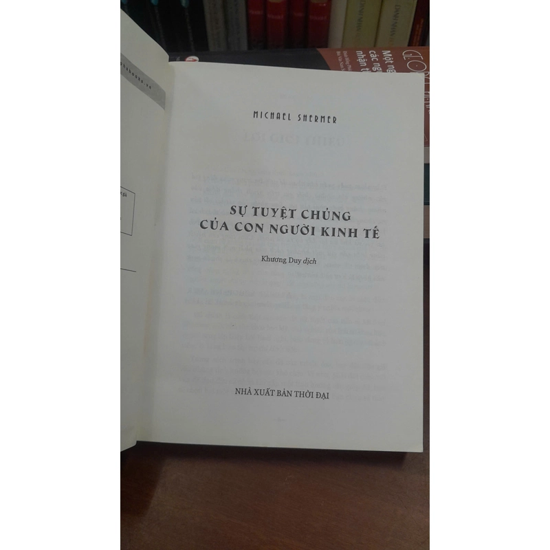 SỰ TUYỆT CHỦNG CỦA CON NGƯỜI KINH TẾ - Michael Shermer 453961