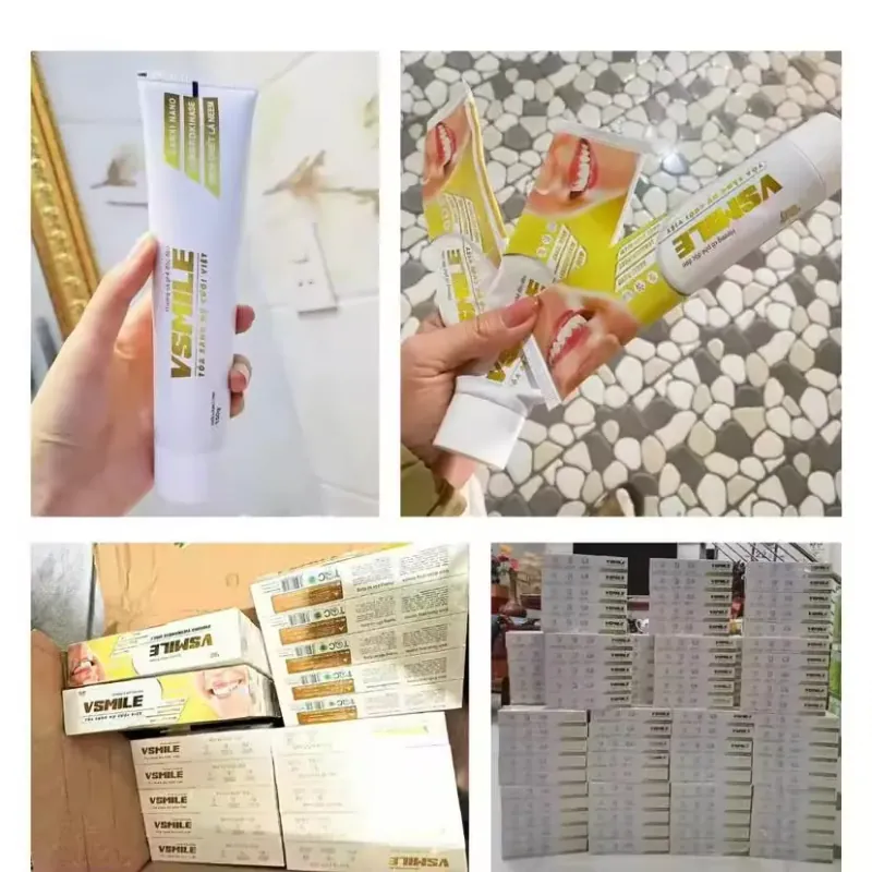 Kem đánh răng thảo dược Vsmile cho bé ngừa sâu răng dùng cho người niềng răng, dưỡng nướu 972168