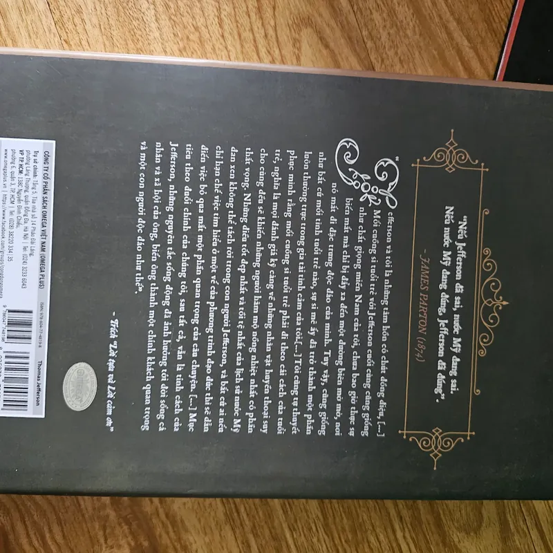 Thomas Fefferson nhân sư Mỹ (bìa cứng)
 699130