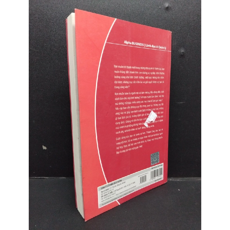 Những quy tắc trong quản lý mới 90% bẩn nhẹ có mộc trang cuối 2017 HCM1008 Richard Templar QUẢN TRỊ 208720