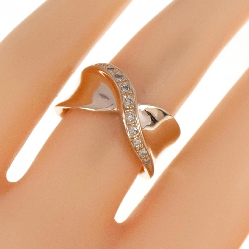 Nhẫn kim cương K18PG 0.15CT 673464