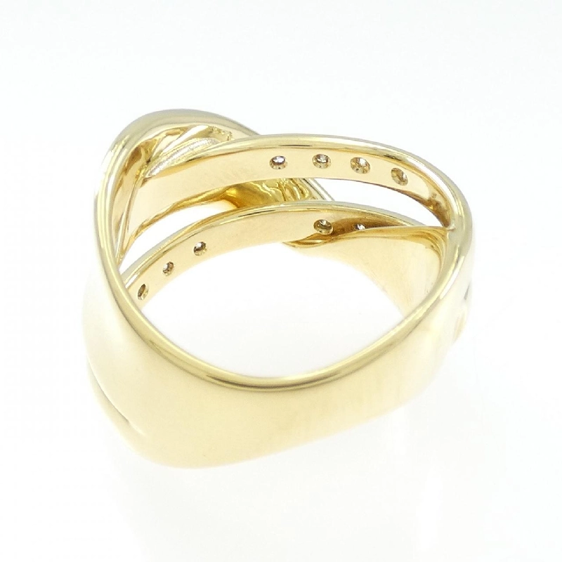 Nhẫn kim cương K18YG 0.20CT 667709