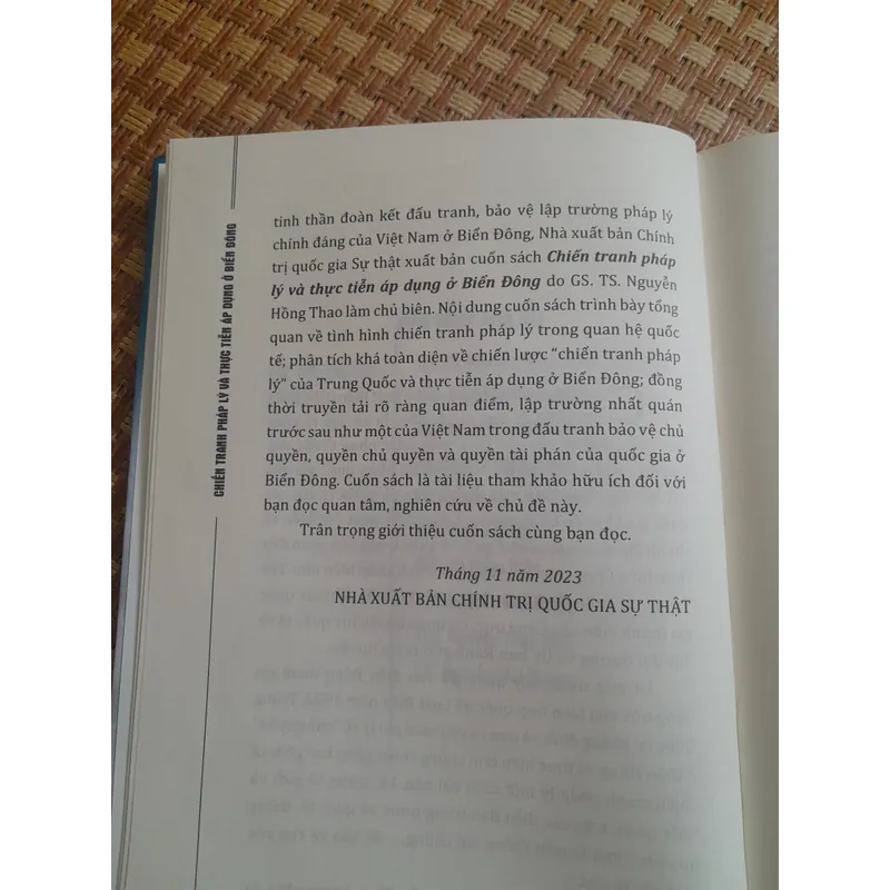 CHIẾN TRANH PHÁP LÝ VÀ THỰC TIỄN ÁP DỤNG Ở BIỂN ĐÔNG 735338