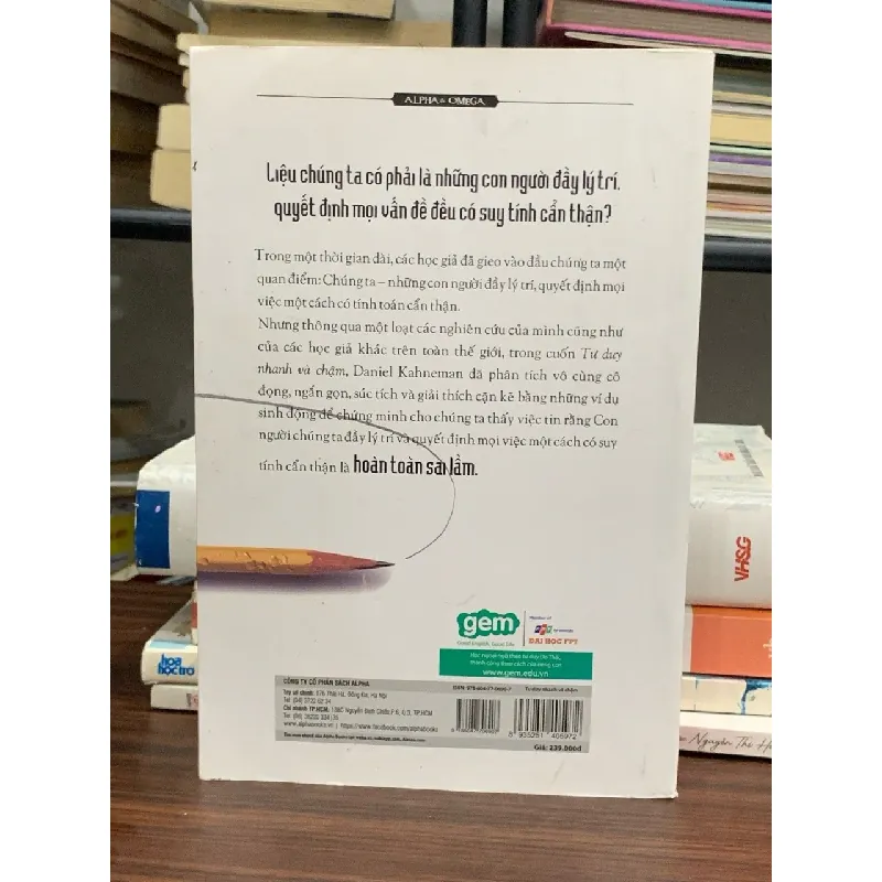 Tư Duy nhanh và chậm- Daniel Kahneman 600701