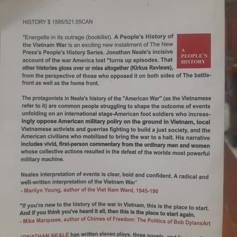 Jonathan Neale - A PEOPLE'S HISTORY OF THE VIETNAAM WAR 591726