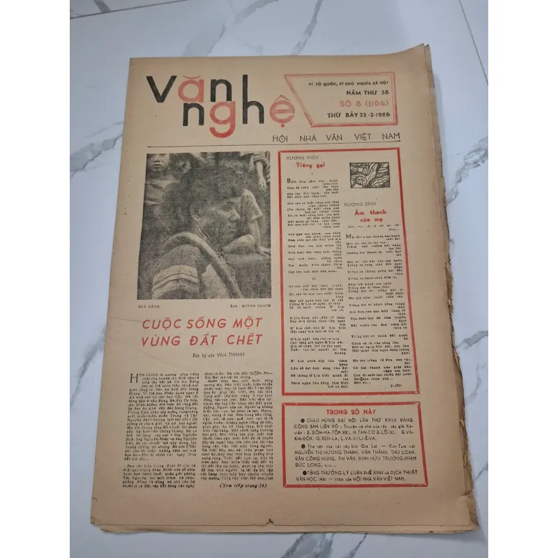 Báo Văn Nghệ số 8 (1164) - Văn Thành - Bút ký 960153