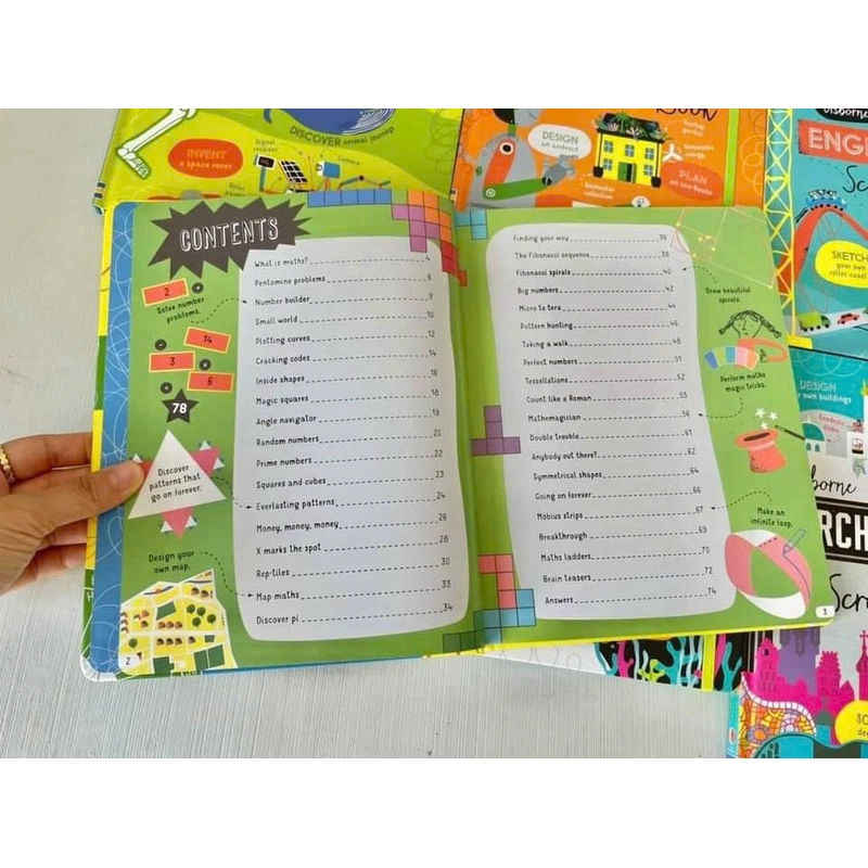 Bộ sách Usborne STEAM Cribble book (6 cuốn tiếng Anh) 393175