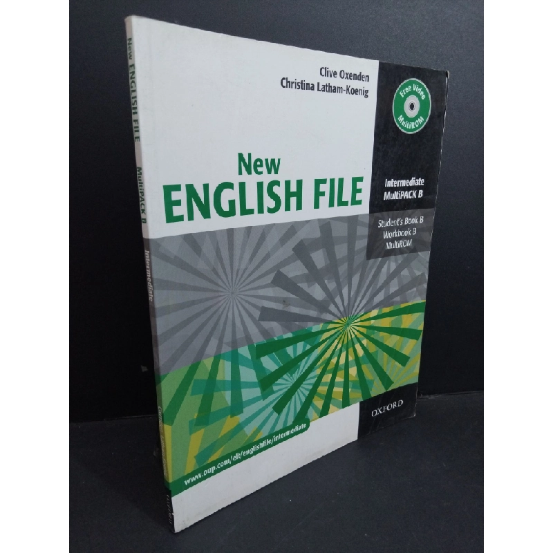 New English File MultiPACK B Intermediate (kèm CD) mới 80% bẩn bìa, ố nhẹ HCM2811 Oxenden, Latham-Koenig HỌC NGOẠI NGỮ Oreka Blogmeo 368927