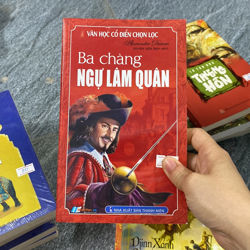 Sách văn học cổ điển chọn lọc 3 chàng ngự lâm quân alexander dumas 529512