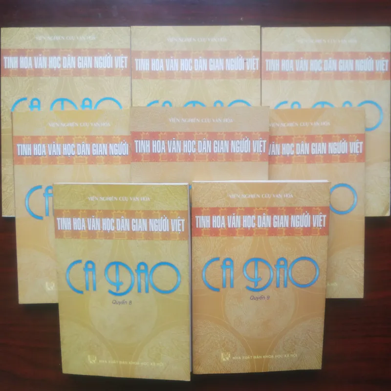 [Sách Văn Học] Tinh Hoa Văn Học Dân Gian - Ca Dao Việt Nam (8 Cuốn) 933954
