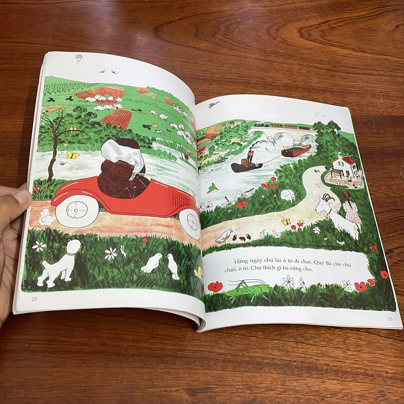 II Sách Thiếu Nhi: Chuyện Của BaBar _ Chú Voi Con - JEAN DE BRUNHOFF - 2014 497679