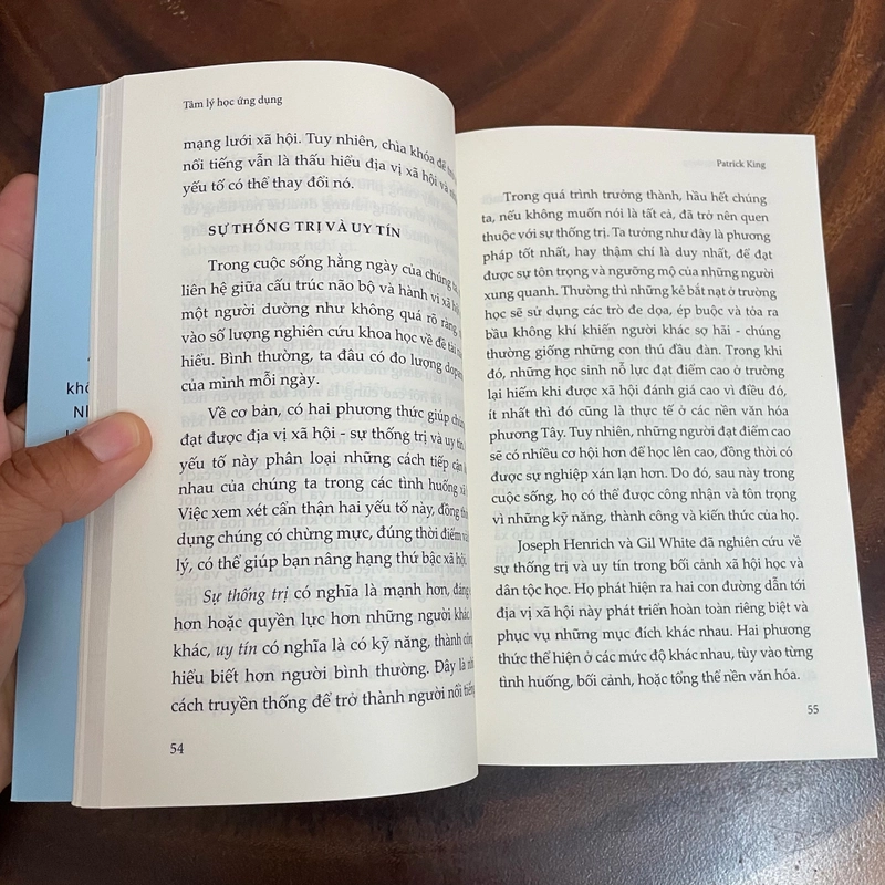 II Tựa sách: Tâm Lý Học Ứng Dụng - PATRICK KING - 2021 455232