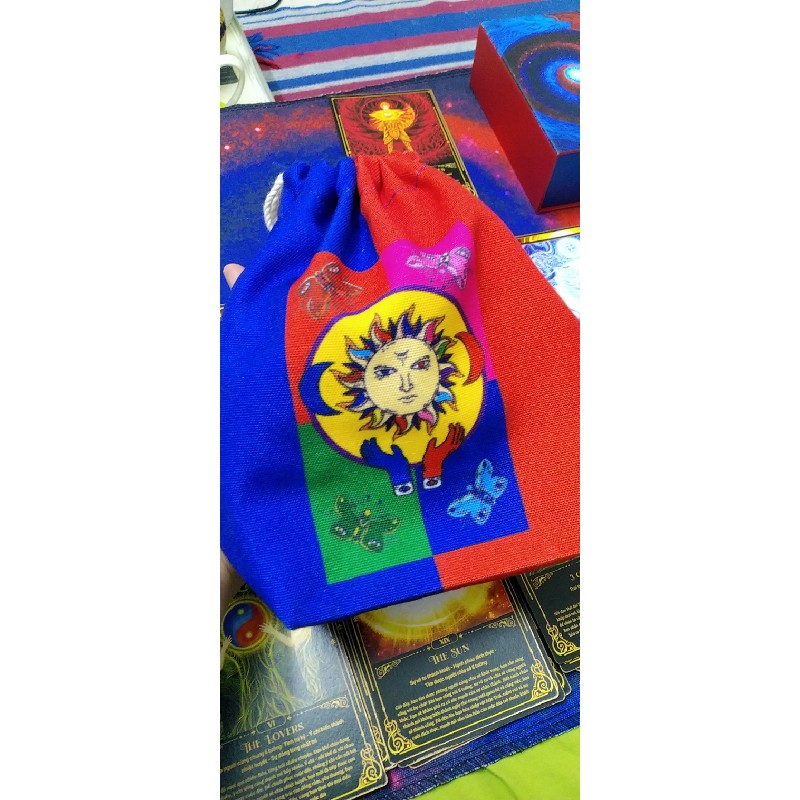 Bộ bài Tarot Ý Chí (kèm túi đựng+khăn trải Tham Thấu Thiên Cơ) 58314