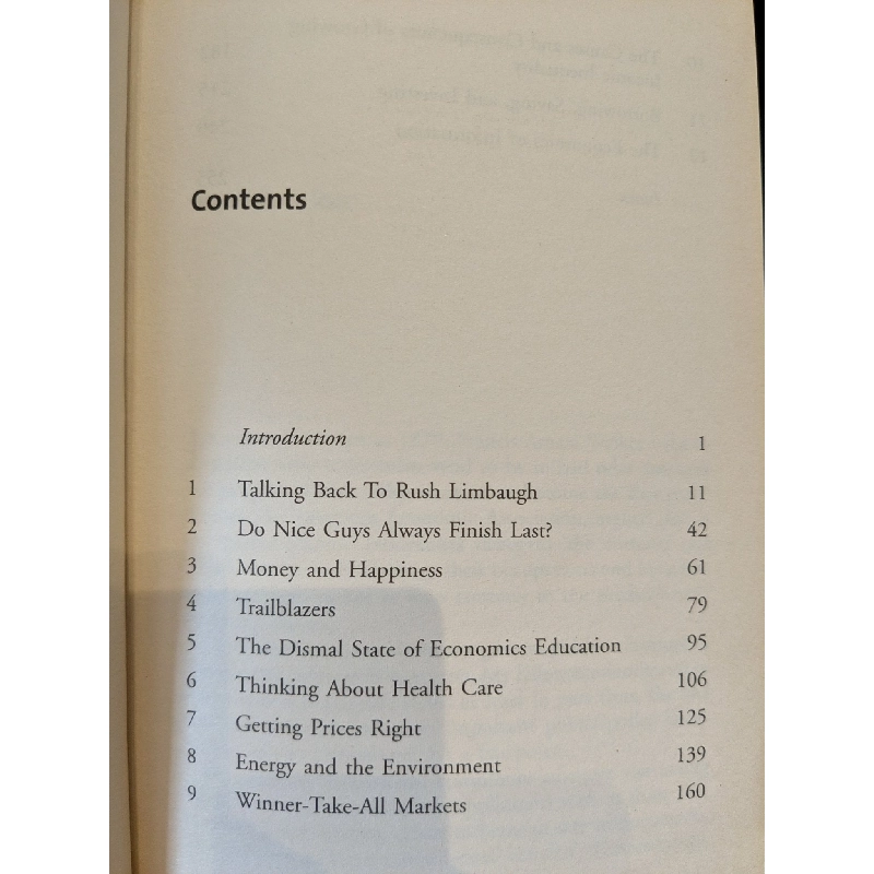 The return of the economic naturalist - Robert H Frank 694350