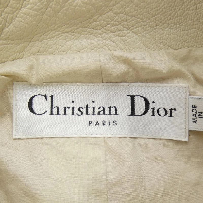【Mã giảm giá】Áo khoác da CHRISTIAN DIOR 636593