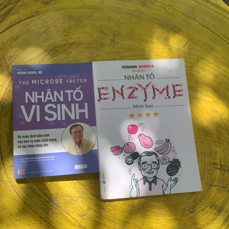  COMBO NHÂN TỐ VI SINH & NHÂN TỐ ENZYM minh họa- GS.TS. BS. HIROMI SHINYA 753894