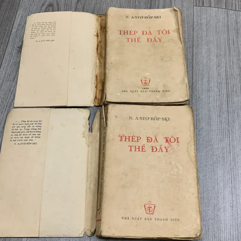 Thép đã tôi thế đấy. Bộ 2 tập 1956. 6a2 717424
