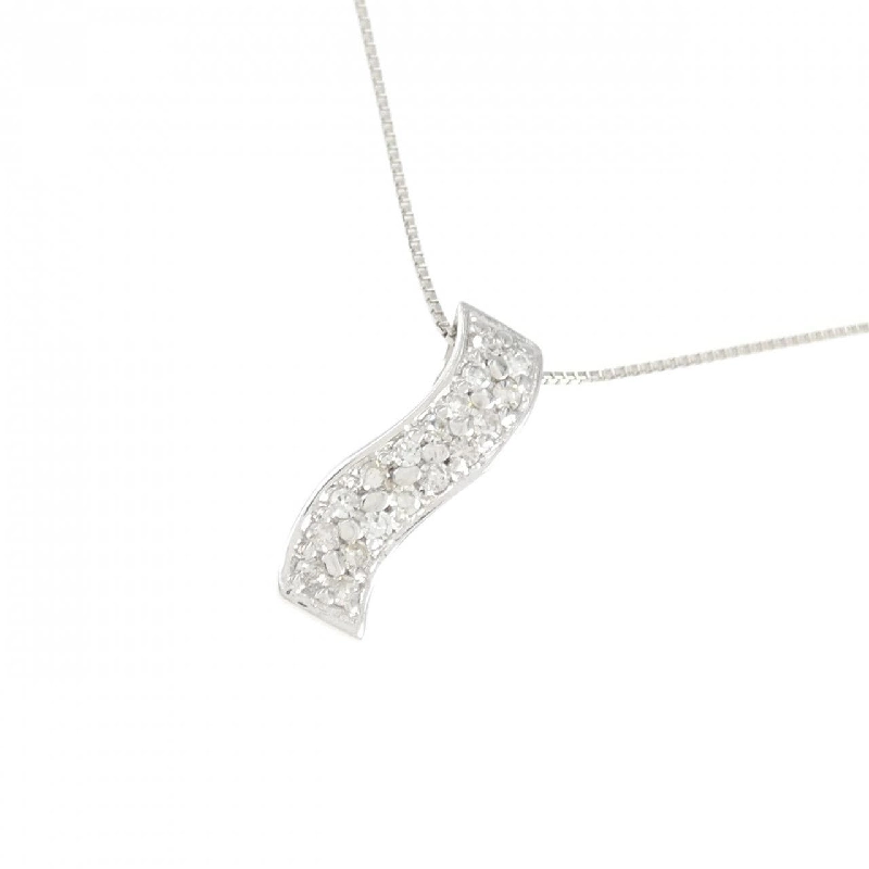 K14WG/K10WG Dây chuyền kim cương 0.20CT - Hàng hiệu Chính hãng 860476