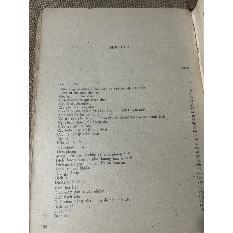 Vệ sinh dịch tể - sách y  750174