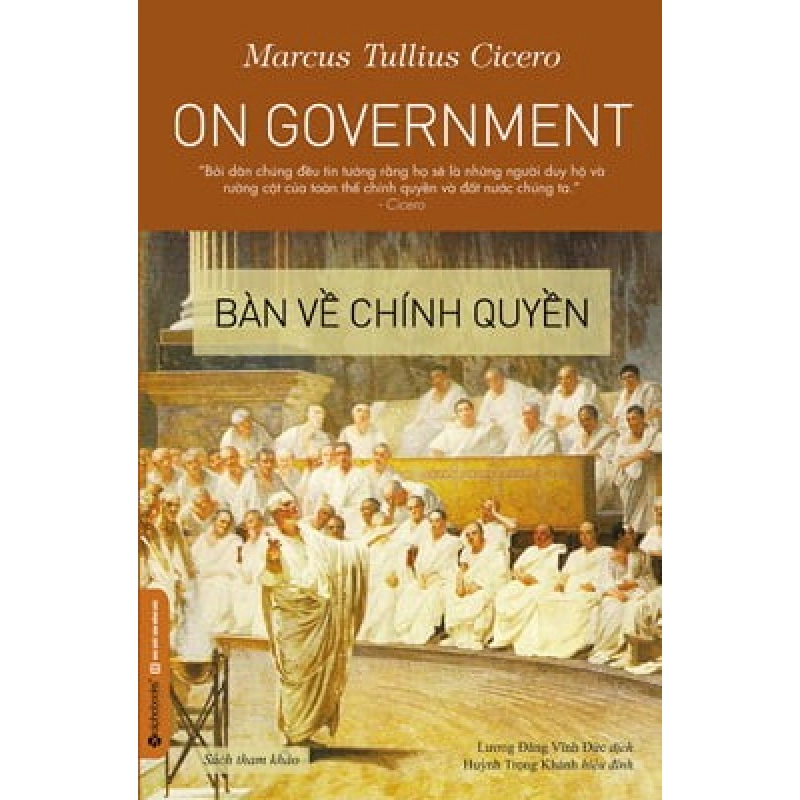 Bàn Về Chính Quyền (Bìa Cứng) - Marcus Tullius Cicero 294423