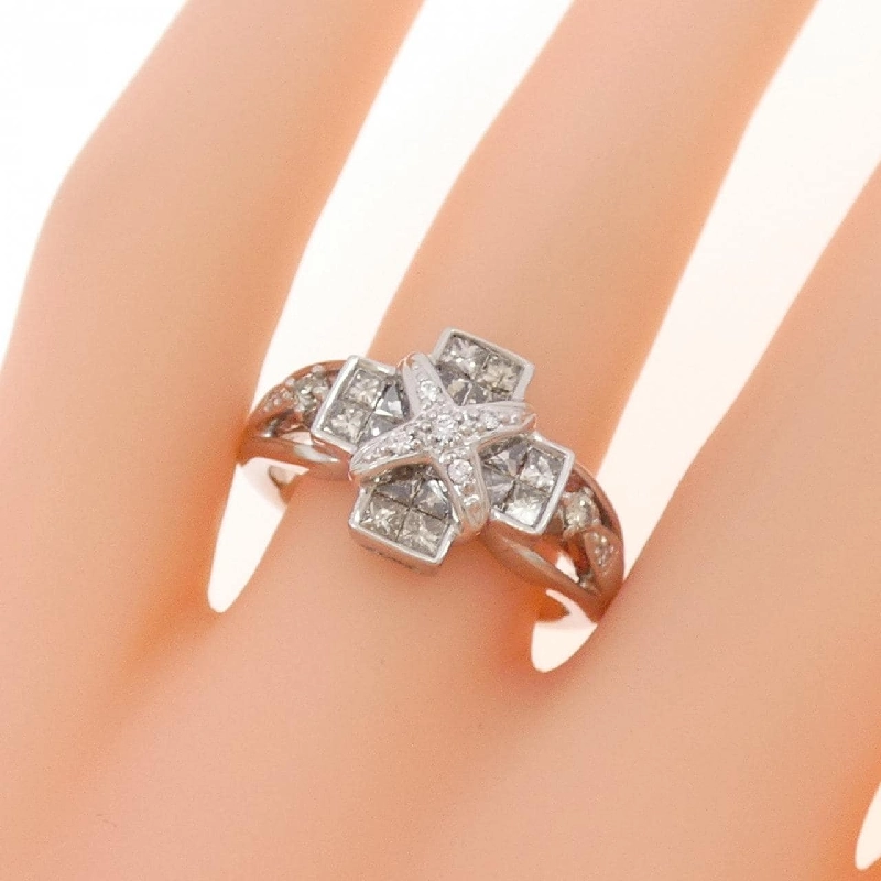 K18WG Nhẫn Kim Cương - Hàng hiệu Chính hãng 852913