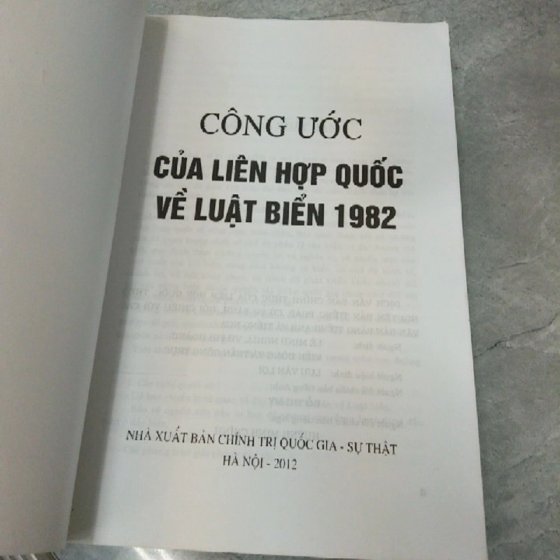 CÔNG ƯỚC CỦA LIÊN HỢP QUỐC VỀ LUẬT BIỂN  276593