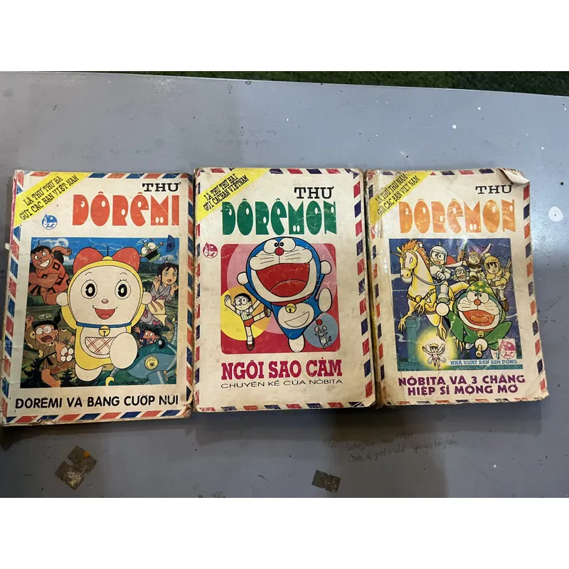 COMBO 3 CUỐN THƯ ĐÔRÊMON 733817