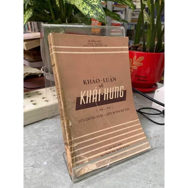 KHẢO LUẬN VỀ KHÁI HƯNG - LÊ HỮU MỤC 518196