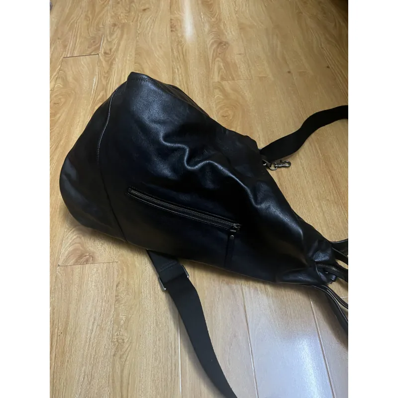 Balo nam 32*53*12 da thật 2hand 973095