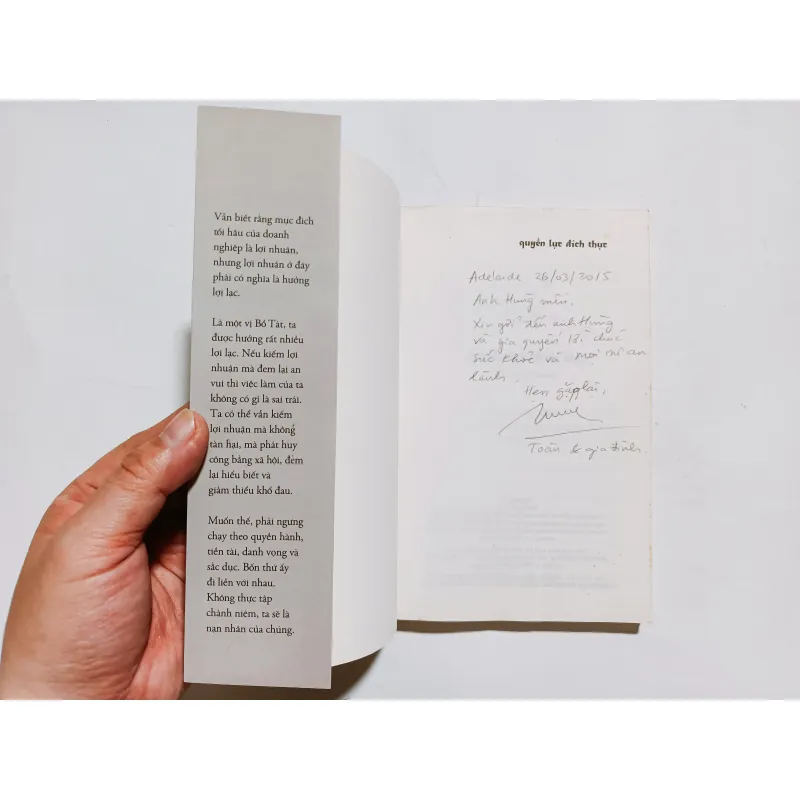 Quyền Lực Đích Thực - Thích Nhất Hạnh  974955