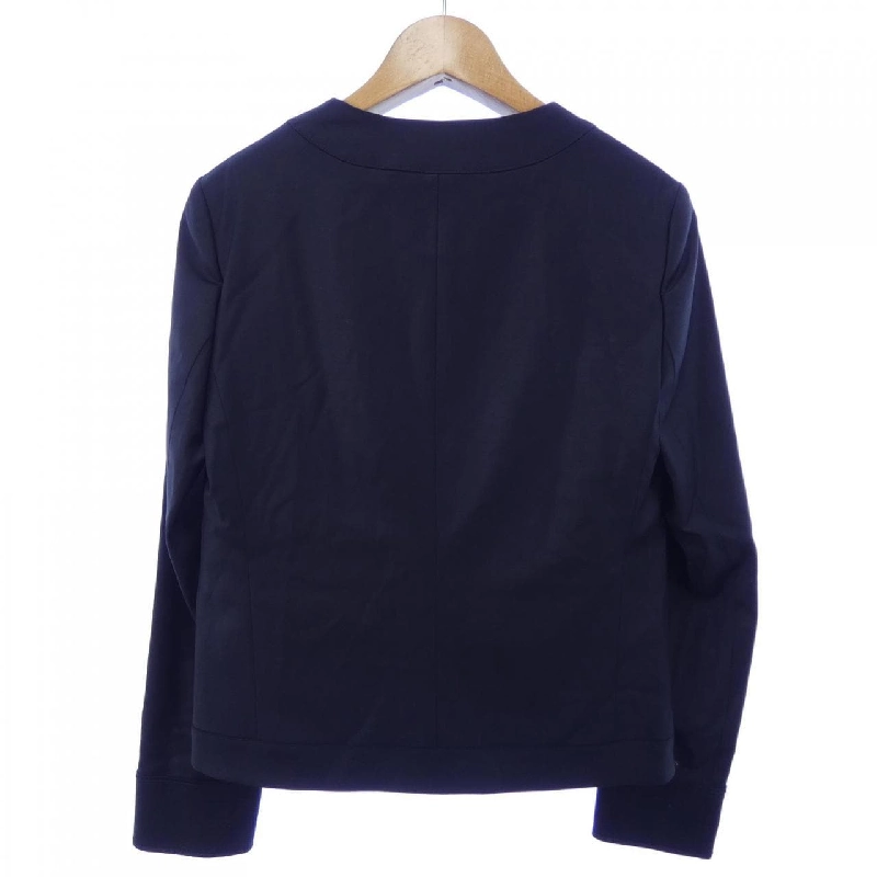 Theory luxe Áo khoác không cổ - Hàng hiệu Authentic 811583