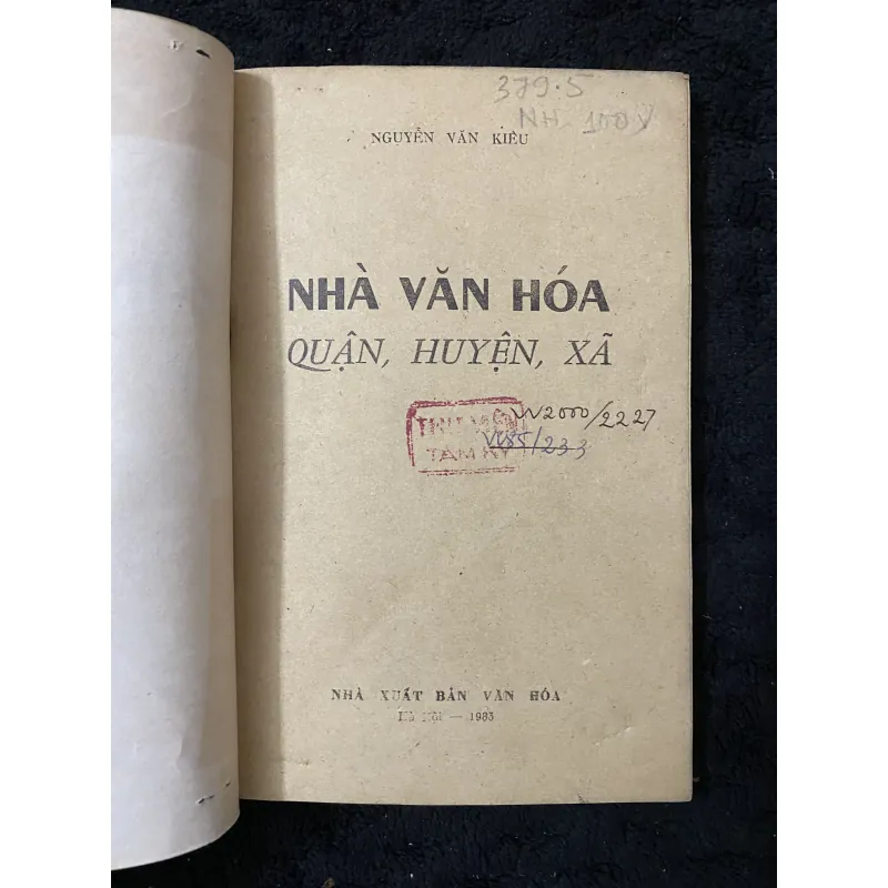 Nhà Văn Hoá: Quận, Huyện, Xã 1034733
