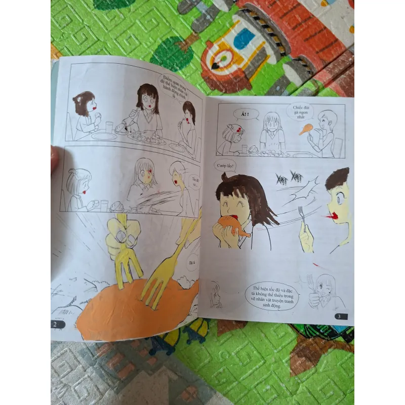 Vẽ Truyện Tranh Phong Cách Nhật Bản: Vẽ Nhân Vật Hành Động 1001781