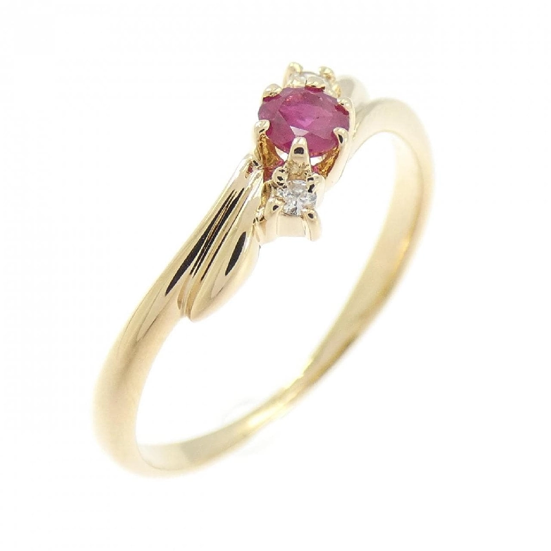Nhẫn Ruby K18YG - Hàng hiệu Chính hãng 853159