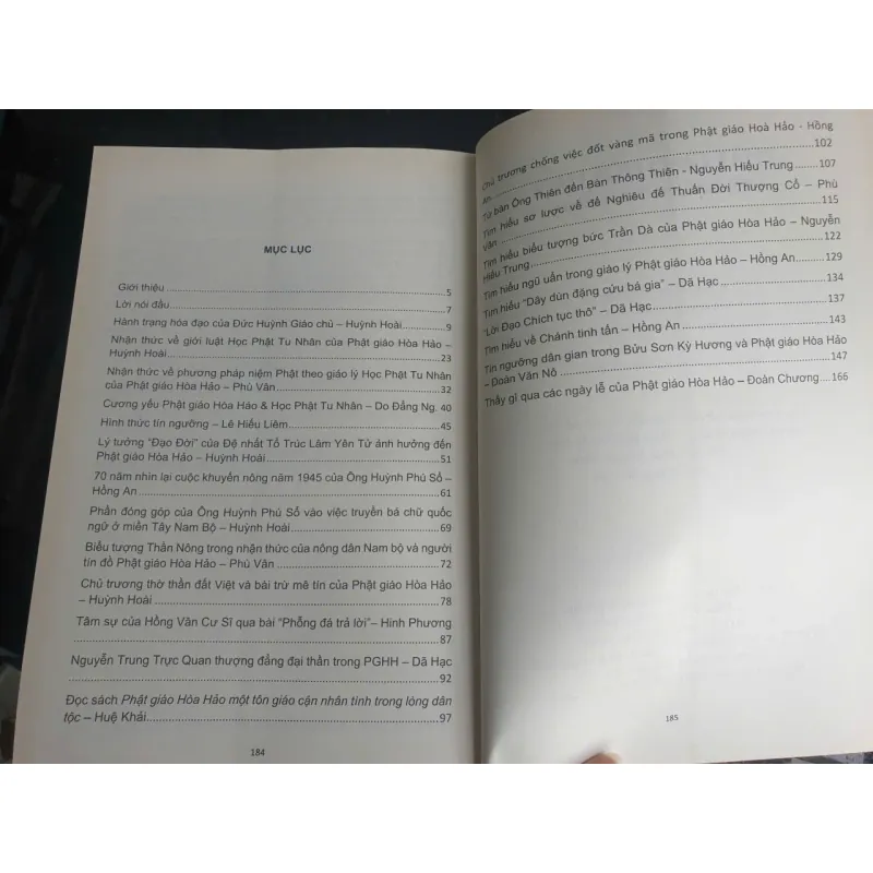 Sách Phật Giáo Hòa Hảo Đời Đạo Song Hành của Huỳnh Hoài mới 90% 681923