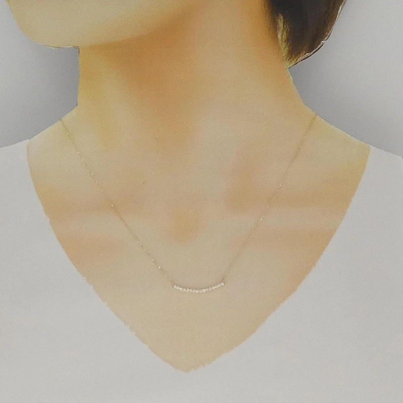 K18YG Dây chuyền kim cương 0.30CT - Hàng hiệu Authentic 856637