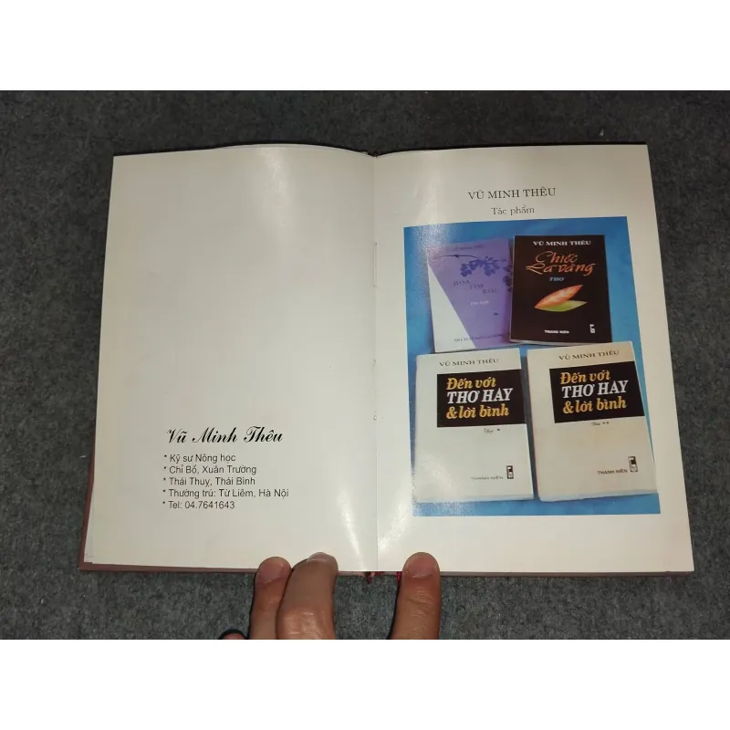 CHỌN - THƠ VŨ MINH THÊU 729595