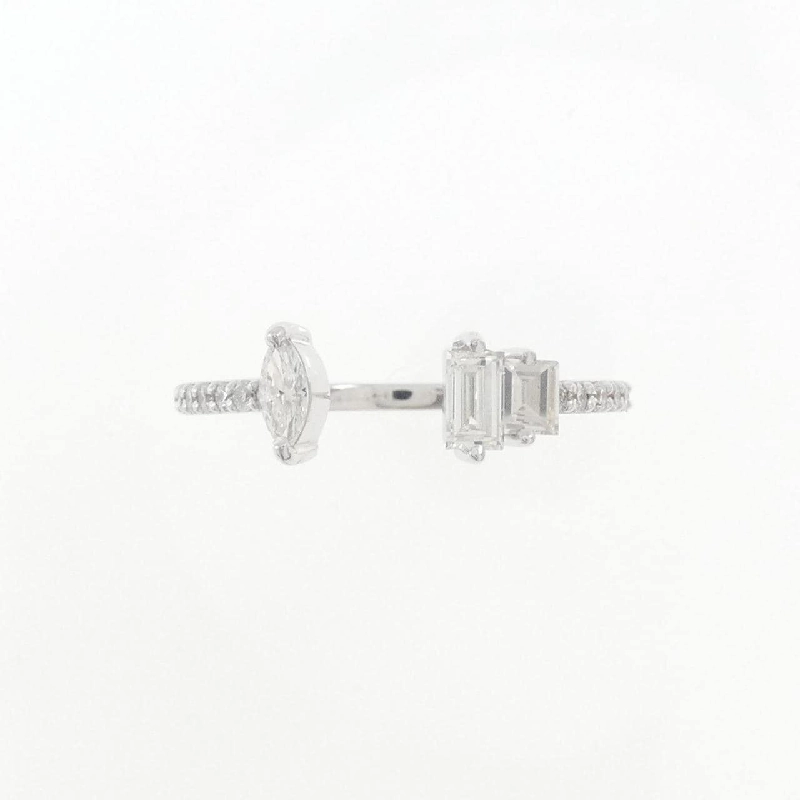 【Sản phẩm mới】Nhẫn kim cương K18WG 0.51CT 673535