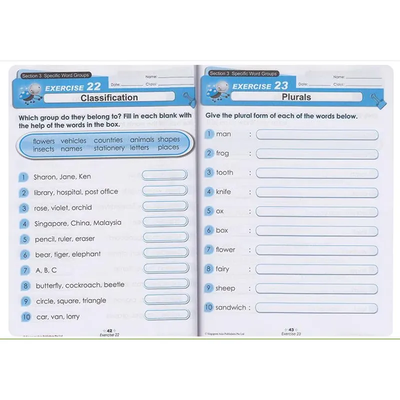 Learning vocabulary 1->6 (Sách nhập) - 6 quyển 759593