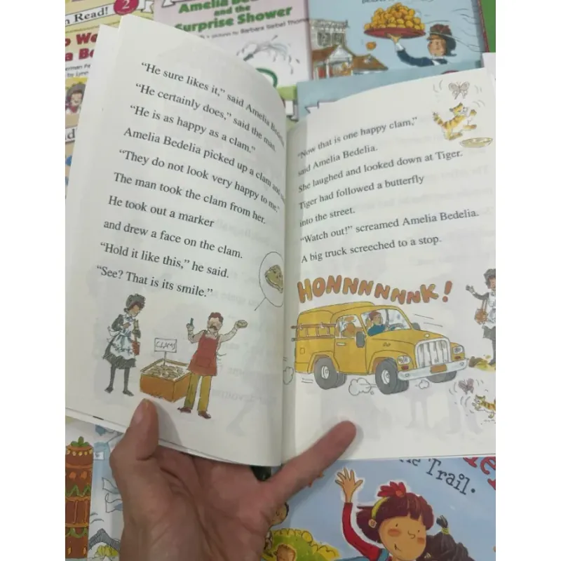 Sách - I CAN READ AMELIA BEDELIA 28 cuốn kèm file nghe, dòng i can read level 2 rất hiếm 959920