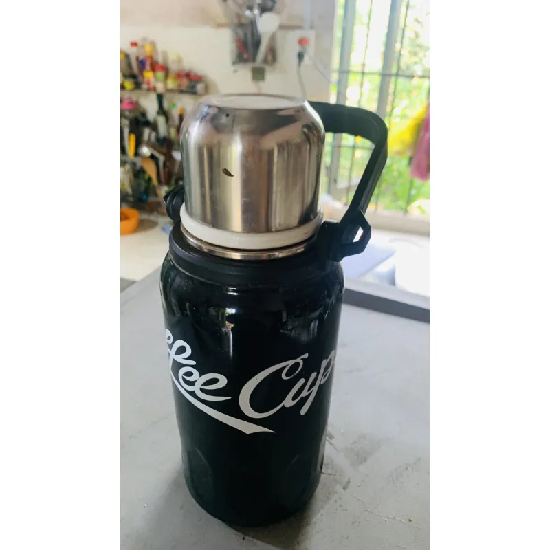 Bình Giữ Nhiệt Cofee Cup - màu đen - 1 lít 751640