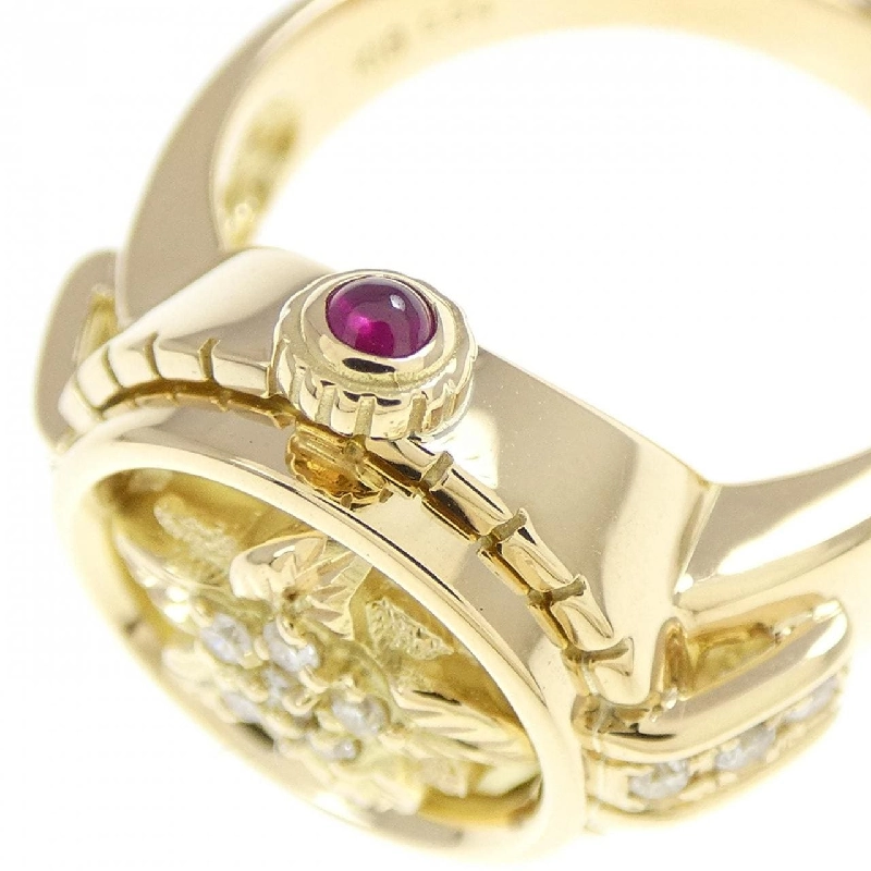Nhẫn ruby K18YG 0.04CT 668665